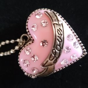 NWT Heart Locket (opens) by Betsey Johnson